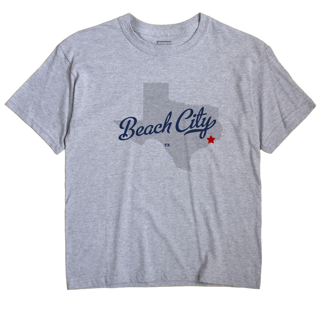 Beach City Texas TX T Shirt