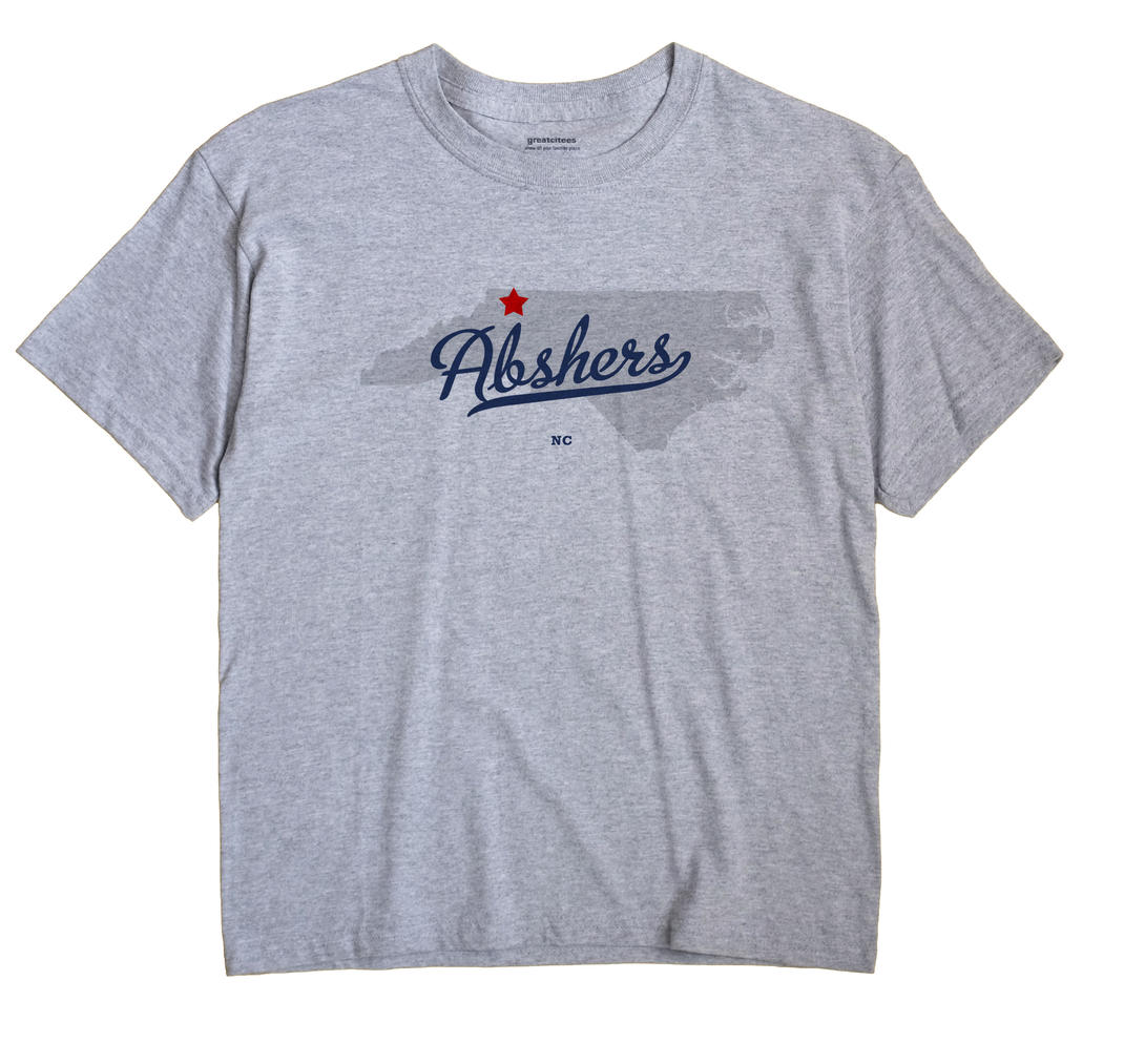 Abshers, North Carolina NC Souvenir Shirt