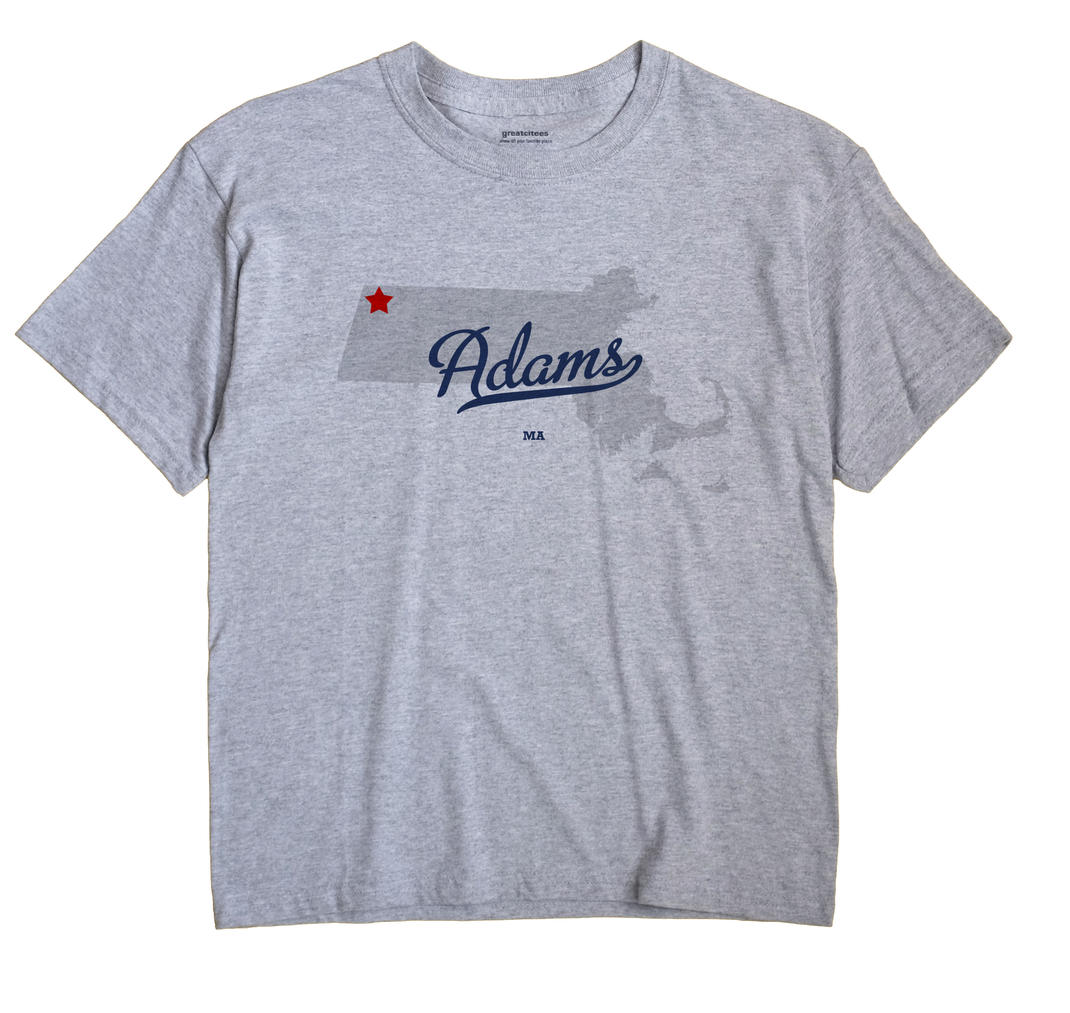 Adams, Massachusetts MA Souvenir Shirt