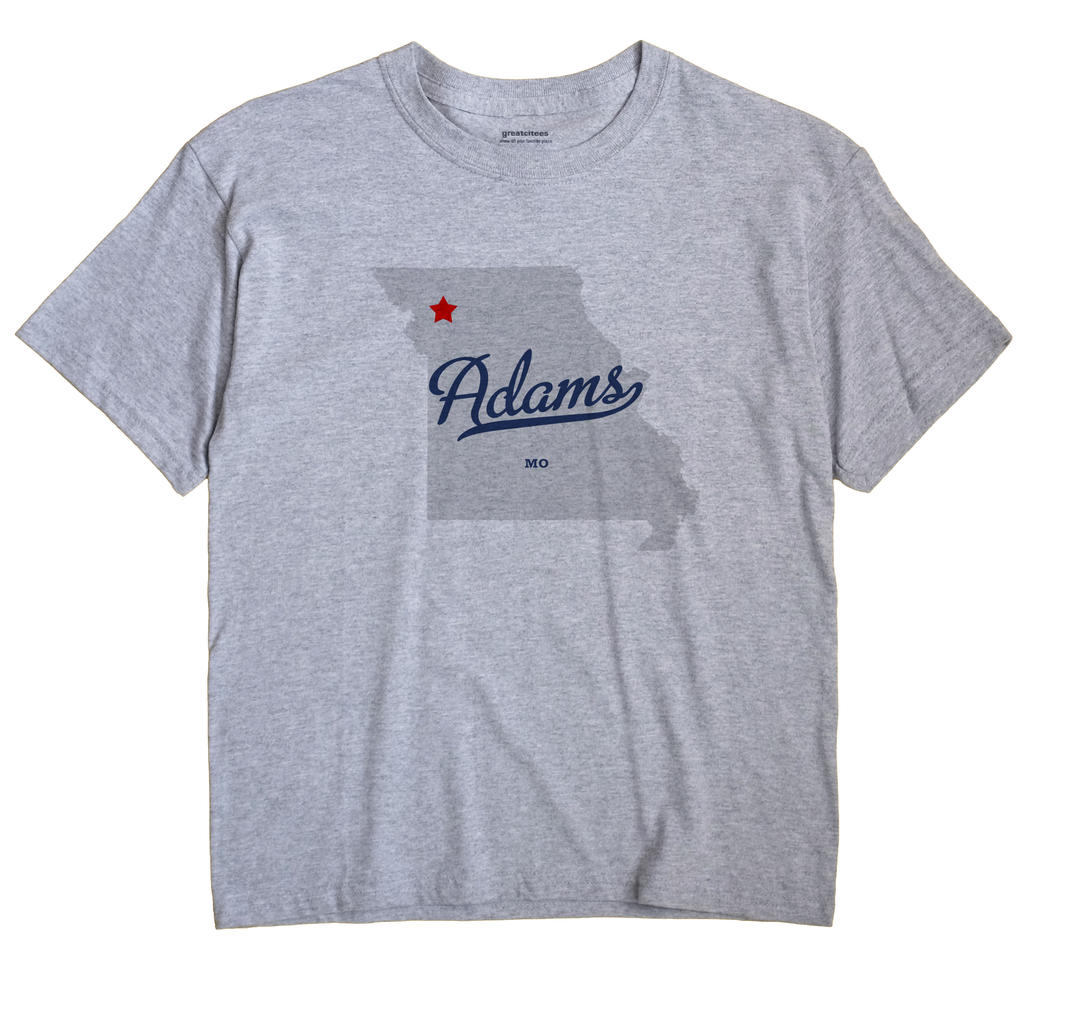 Adams, Missouri MO Souvenir Shirt