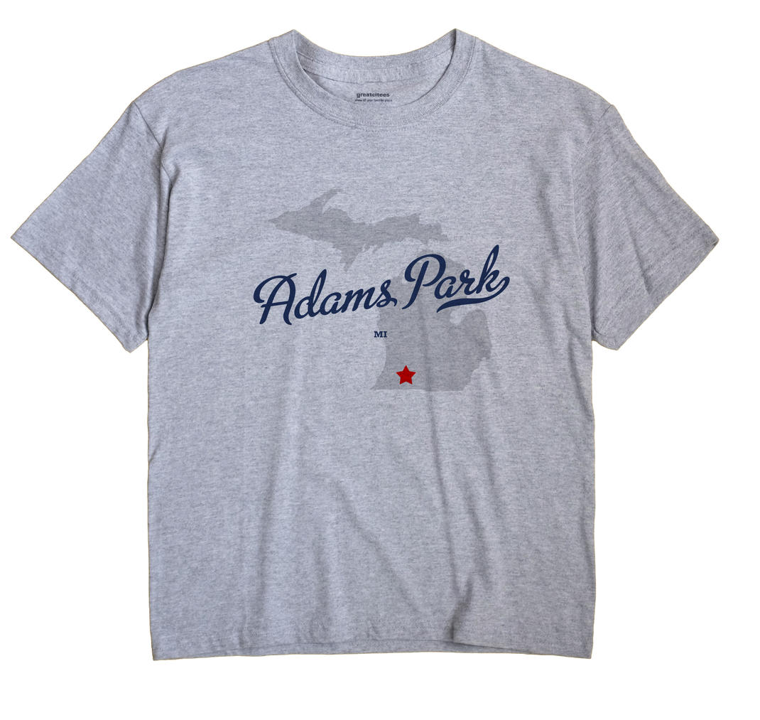 Adams Park, Michigan MI Souvenir Shirt