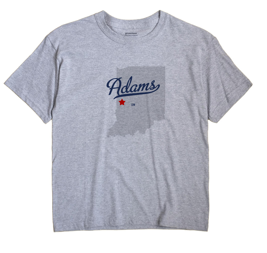 Adams, Parke County, Indiana IN Souvenir Shirt