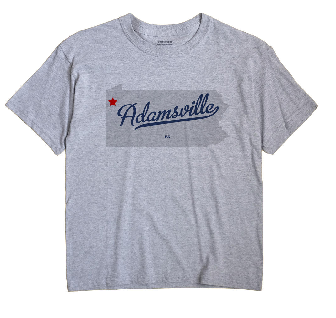 Adamsville, Pennsylvania PA Souvenir Shirt