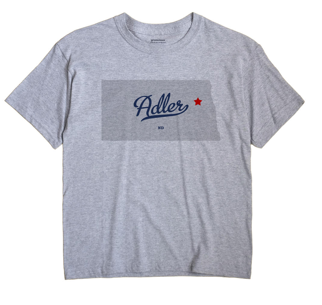 Adler, North Dakota ND Souvenir Shirt