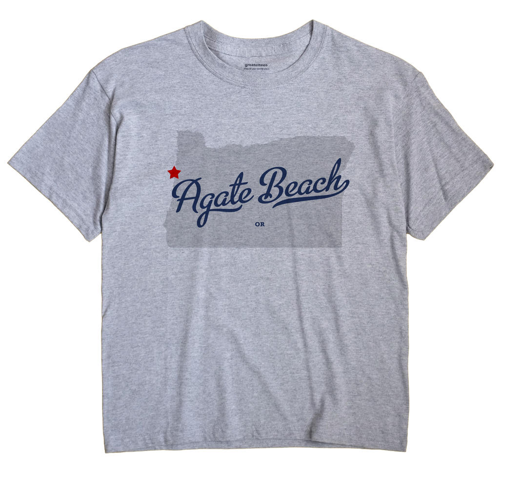 Agate Beach, Oregon OR Souvenir Shirt