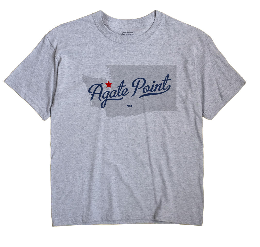 Agate Point, Washington WA Souvenir Shirt