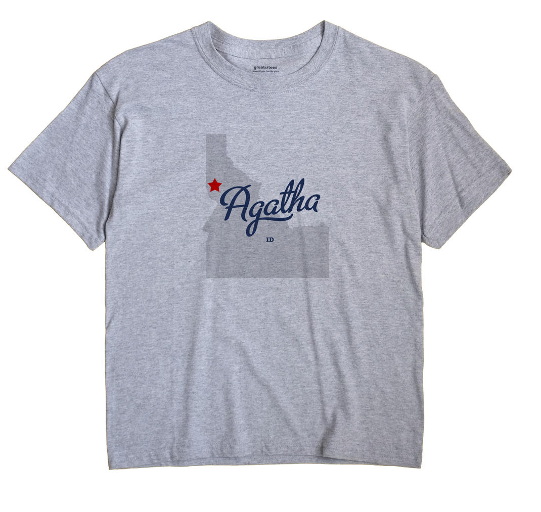 Agatha, Idaho ID Souvenir Shirt