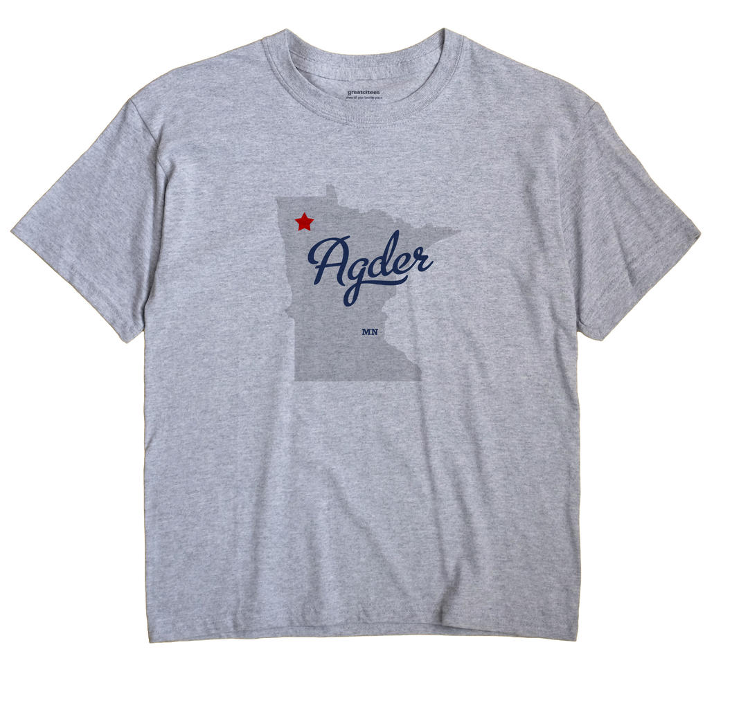 Agder, Minnesota MN Souvenir Shirt