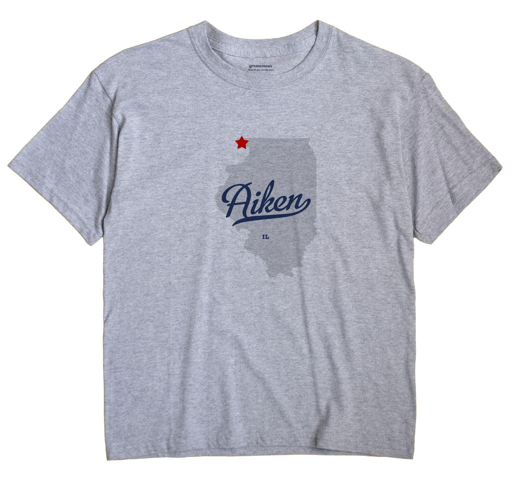 Aiken, Illinois IL Souvenir Shirt