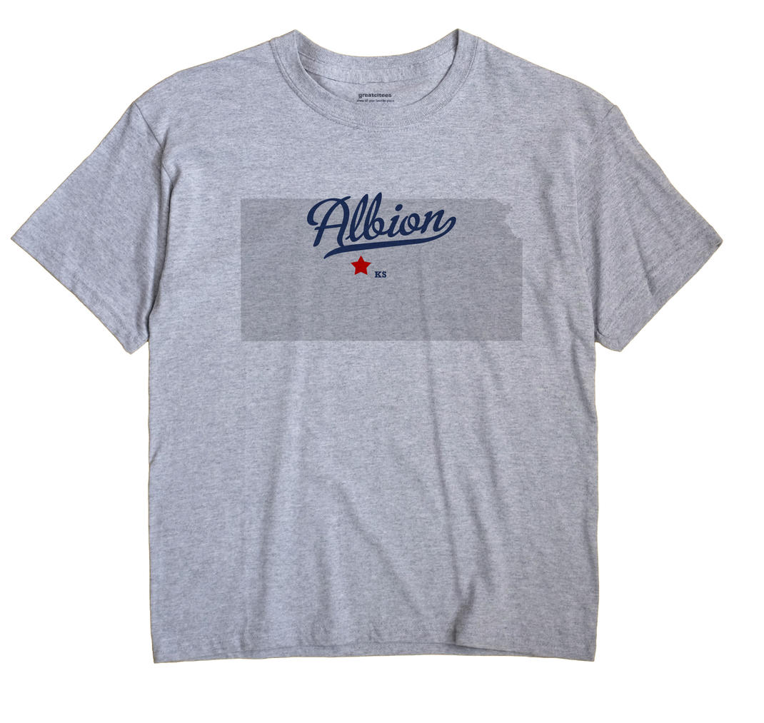 Albion, Barton County, Kansas KS Souvenir Shirt