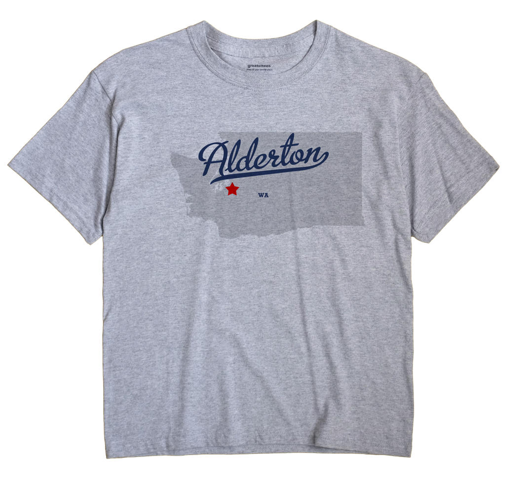 Alderton, Washington WA Souvenir Shirt