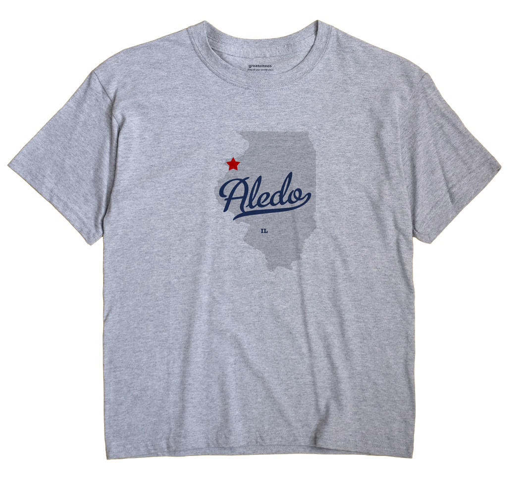 Aledo, Illinois IL Souvenir Shirt