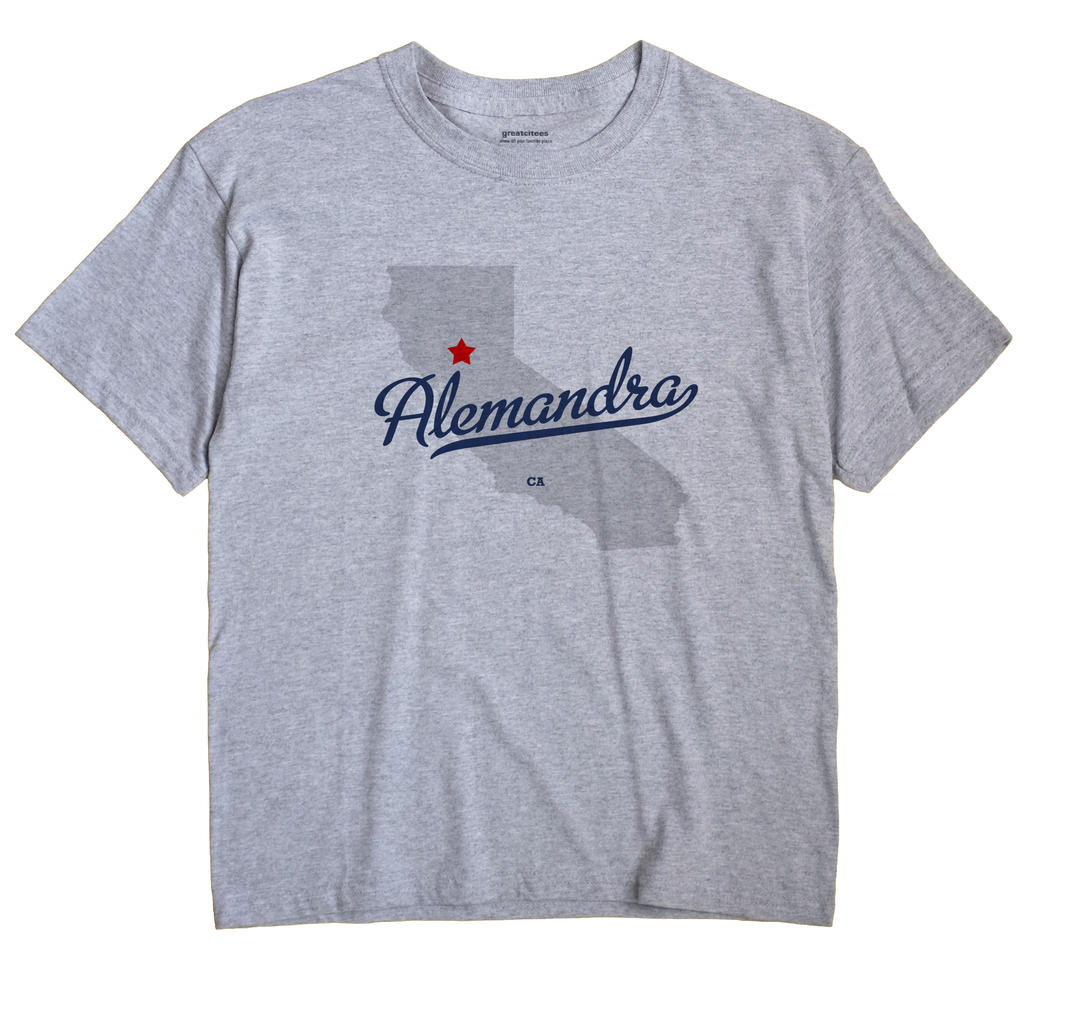 Alemandra, California CA Souvenir Shirt