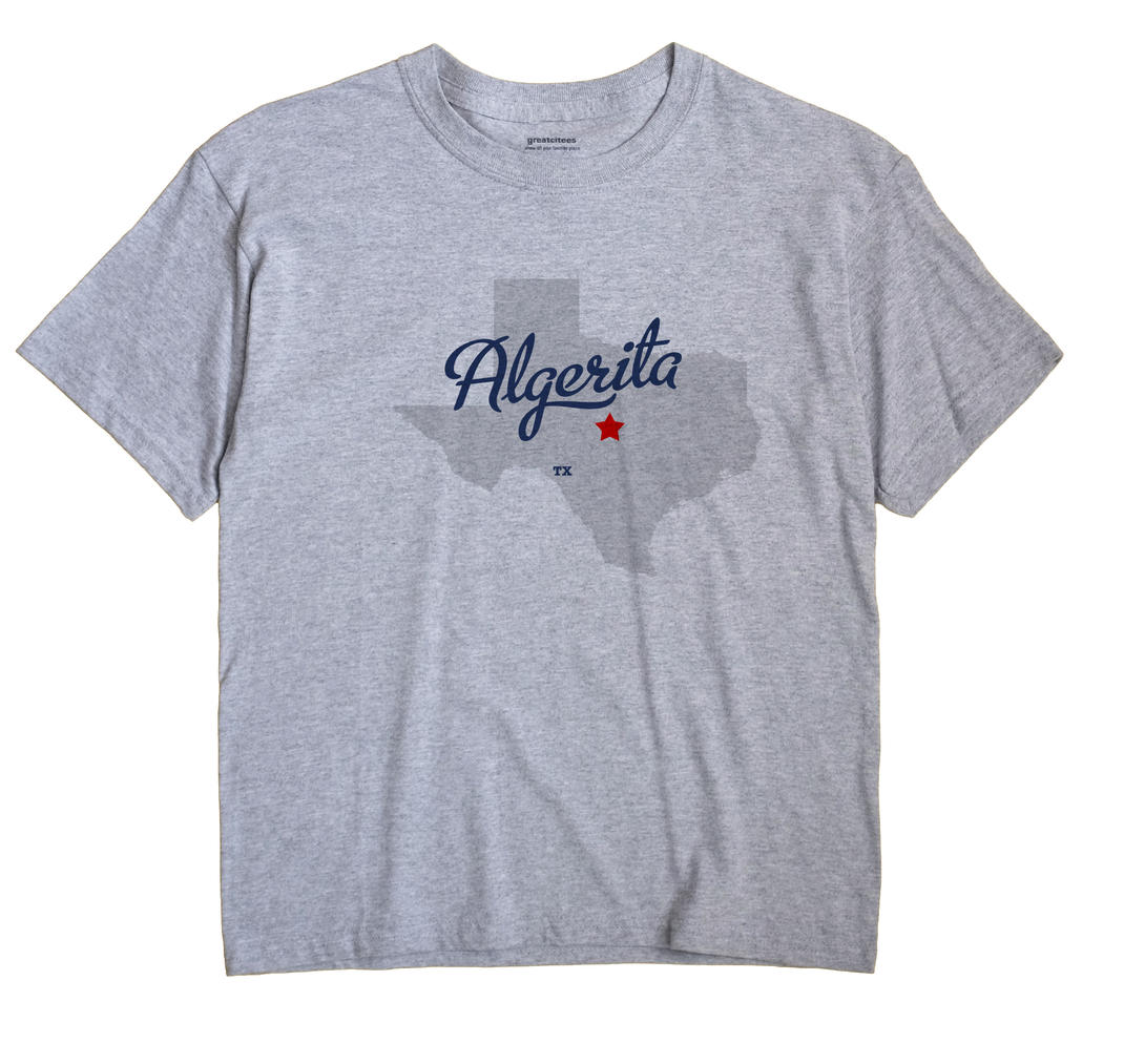 Algerita, Texas TX Souvenir Shirt