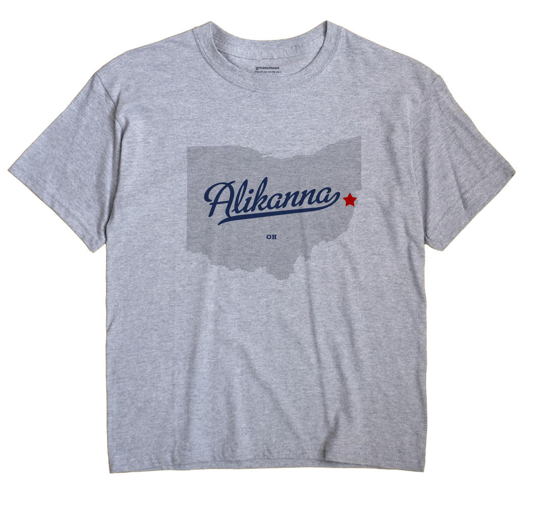 Alikanna, Ohio OH Souvenir Shirt
