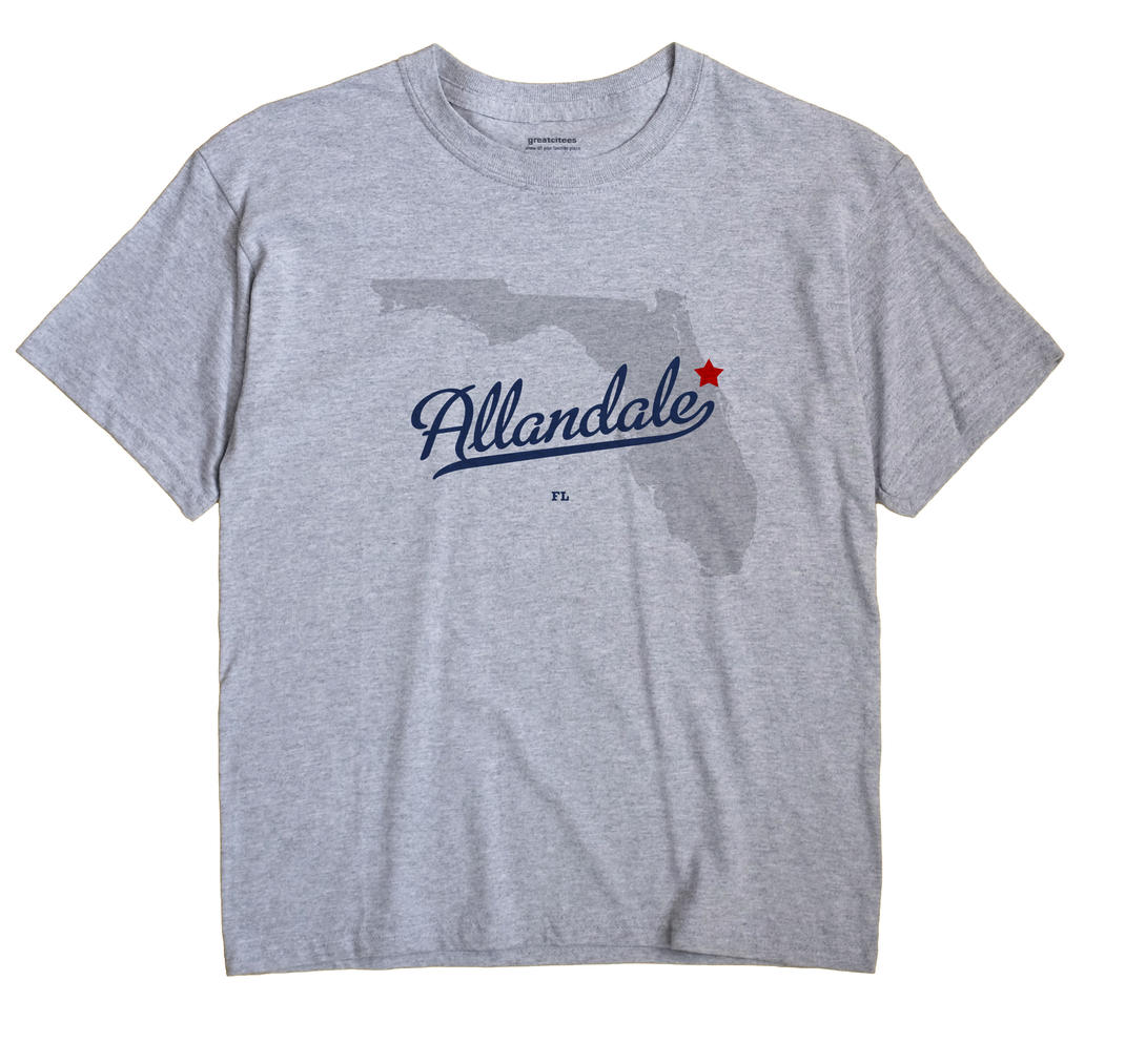 Allandale, Florida FL Souvenir Shirt