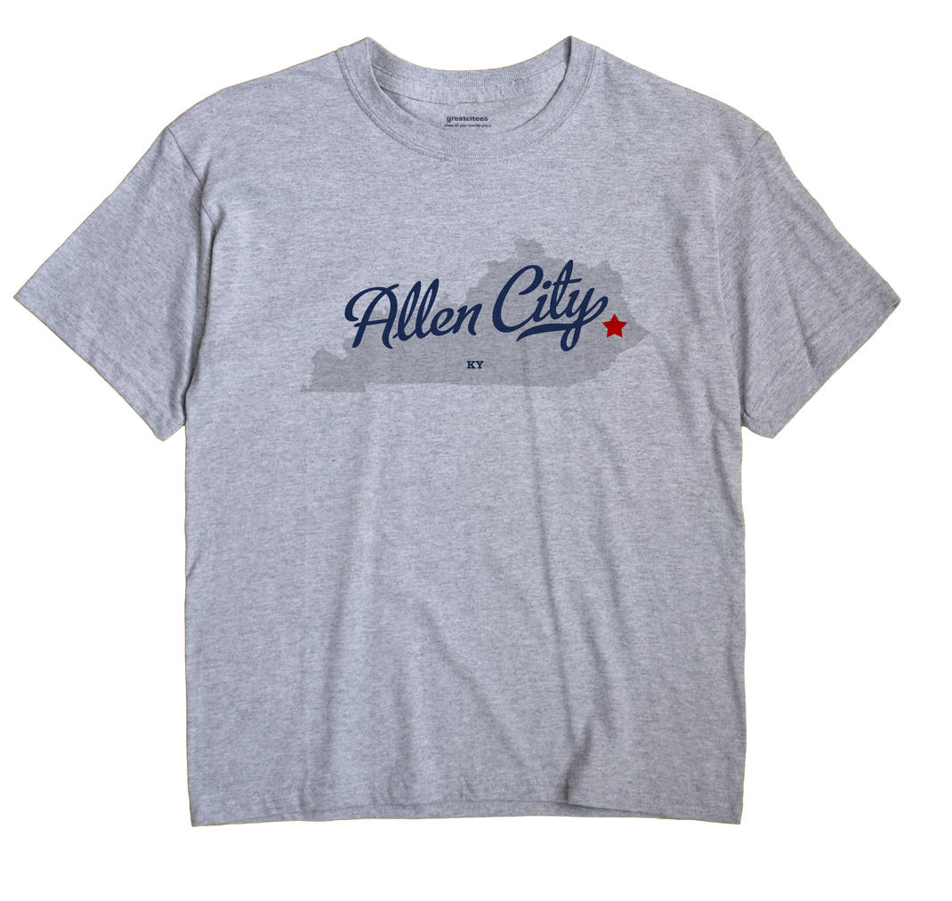 Allen City, Kentucky KY Souvenir Shirt