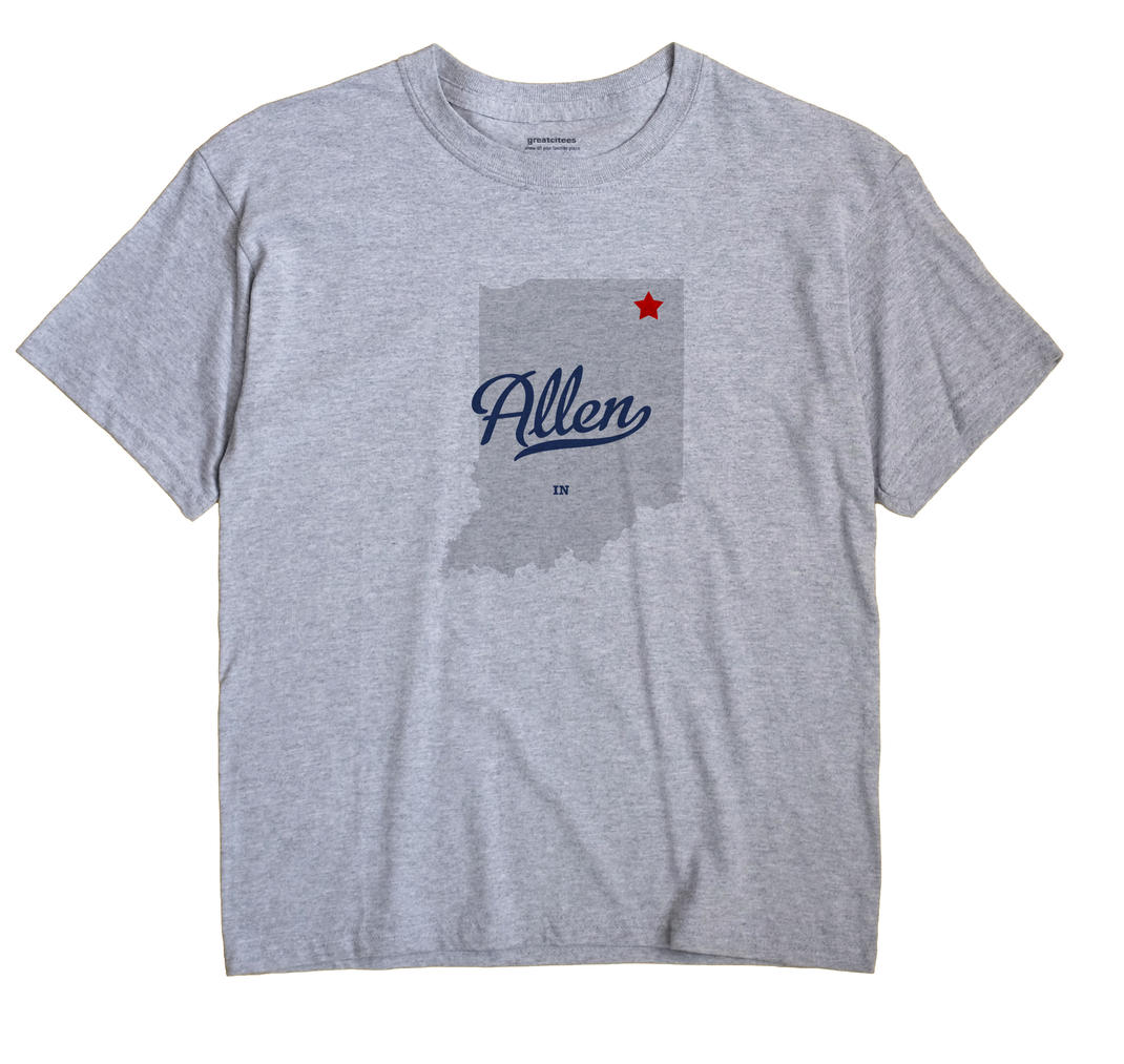 Allen, Noble County, Indiana IN Souvenir Shirt