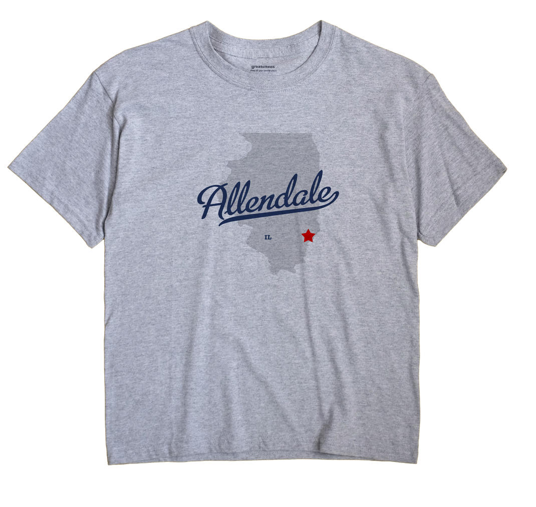 Allendale, Illinois IL Souvenir Shirt