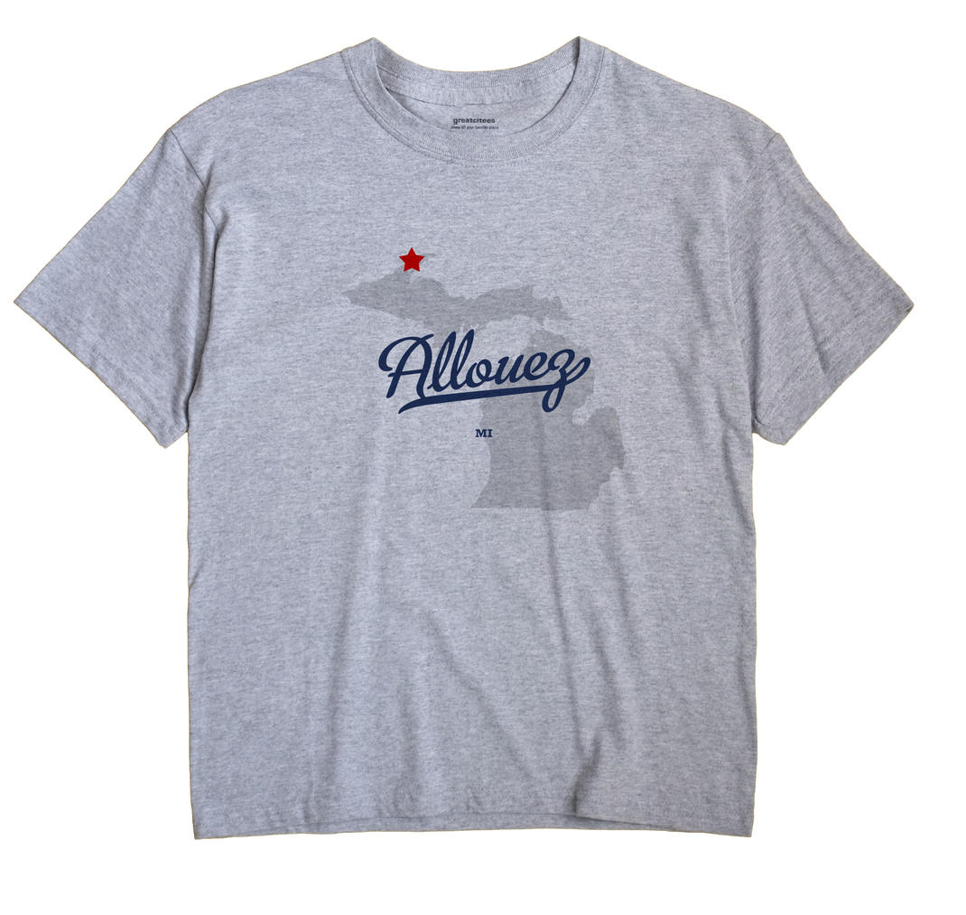 Allouez, Michigan MI Souvenir Shirt