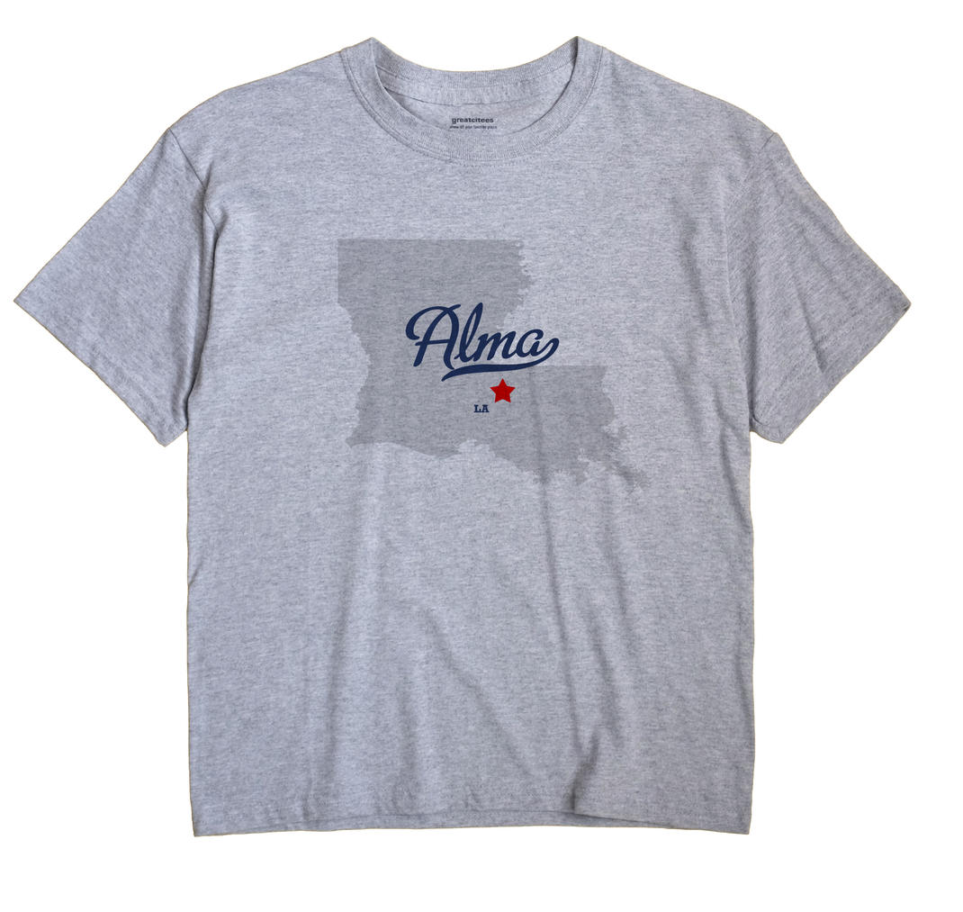 Alma, Louisiana LA Souvenir Shirt