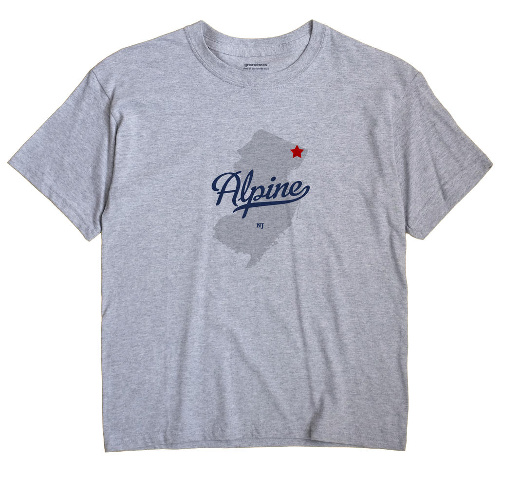 Alpine, New Jersey NJ Souvenir Shirt