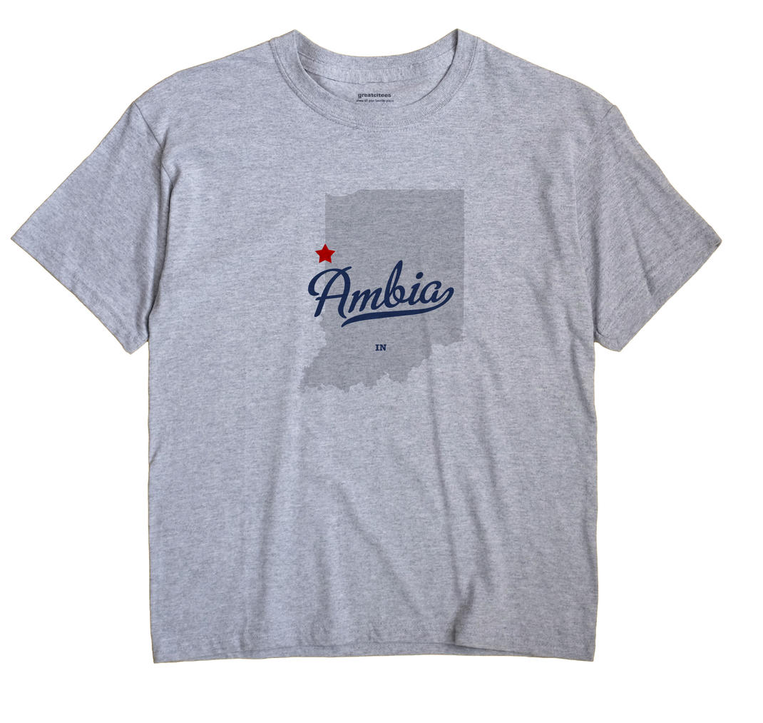 Ambia, Indiana IN Souvenir Shirt