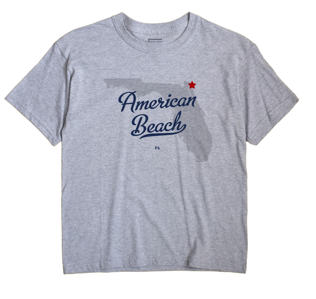 American Beach, Florida FL Souvenir Shirt