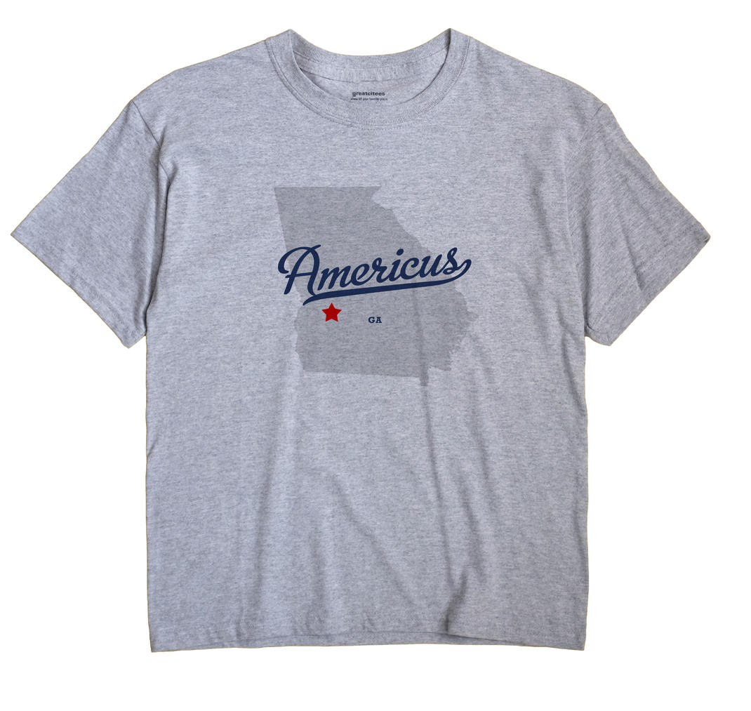 Americus, Georgia GA Souvenir Shirt
