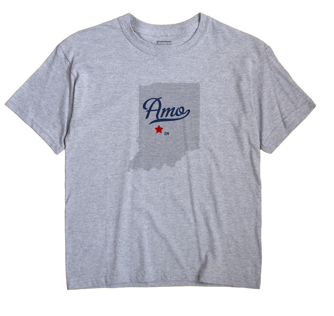 Amo, Indiana IN Souvenir Shirt
