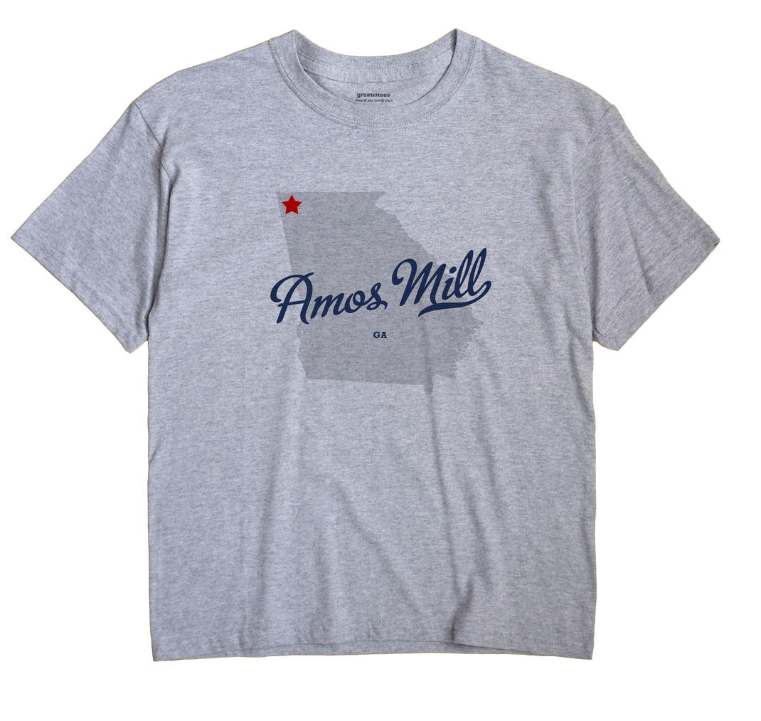 Amos Mill, Georgia GA Souvenir Shirt