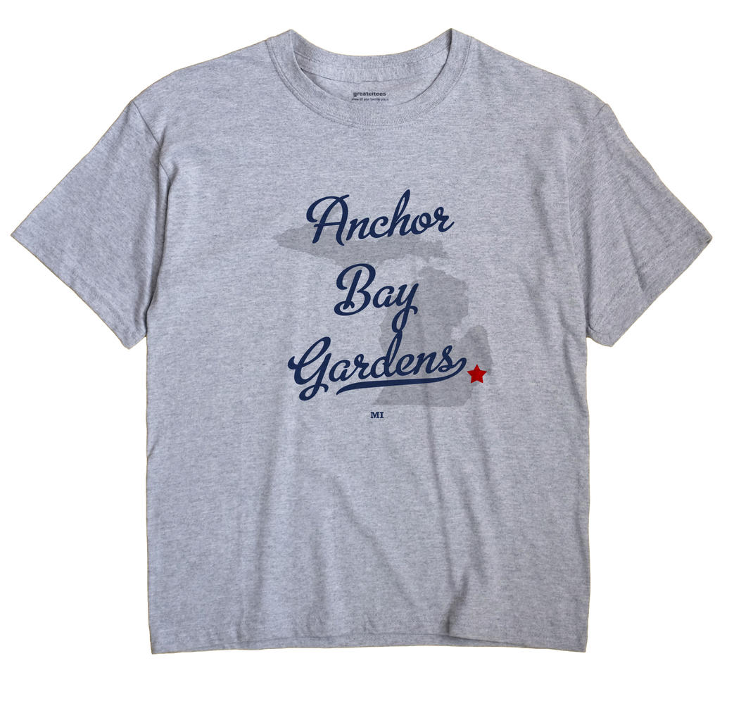 Anchor Bay Gardens, Michigan MI Souvenir Shirt