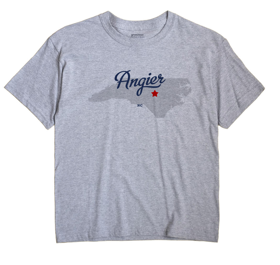 Angier, North Carolina NC Souvenir Shirt