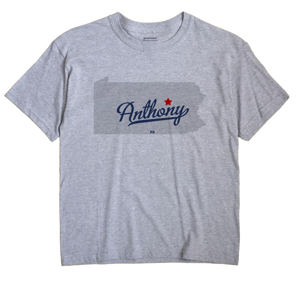 Anthony, Pennsylvania PA Souvenir Shirt