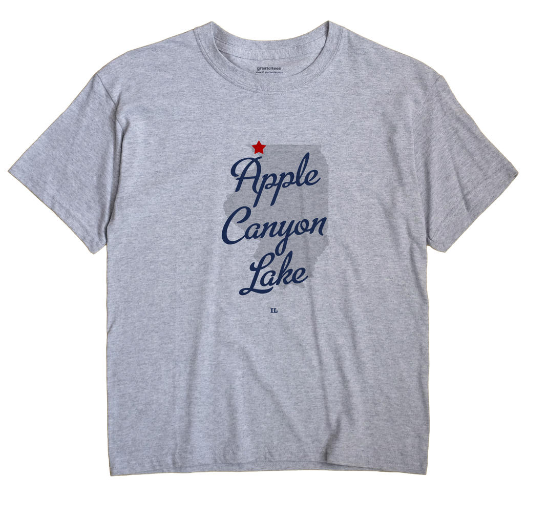 Apple Canyon Lake, Illinois IL Souvenir Shirt