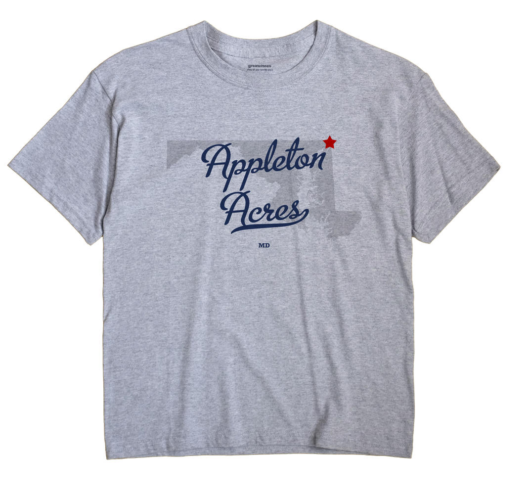 Appleton Acres, Maryland MD Souvenir Shirt