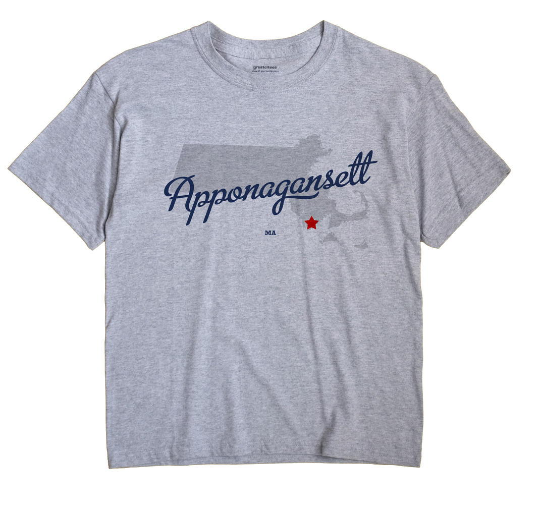 Apponagansett, Massachusetts MA Souvenir Shirt