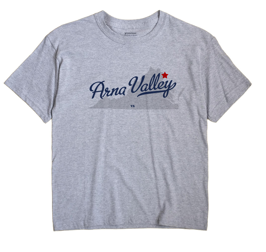 Arna Valley, Virginia VA Souvenir Shirt