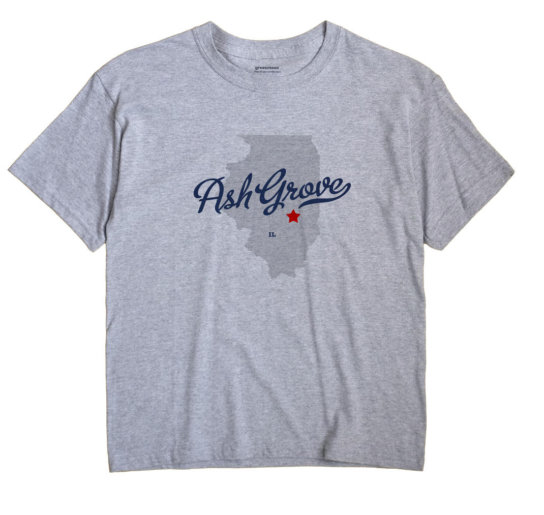 Ash Grove, Shelby County, Illinois IL Souvenir Shirt