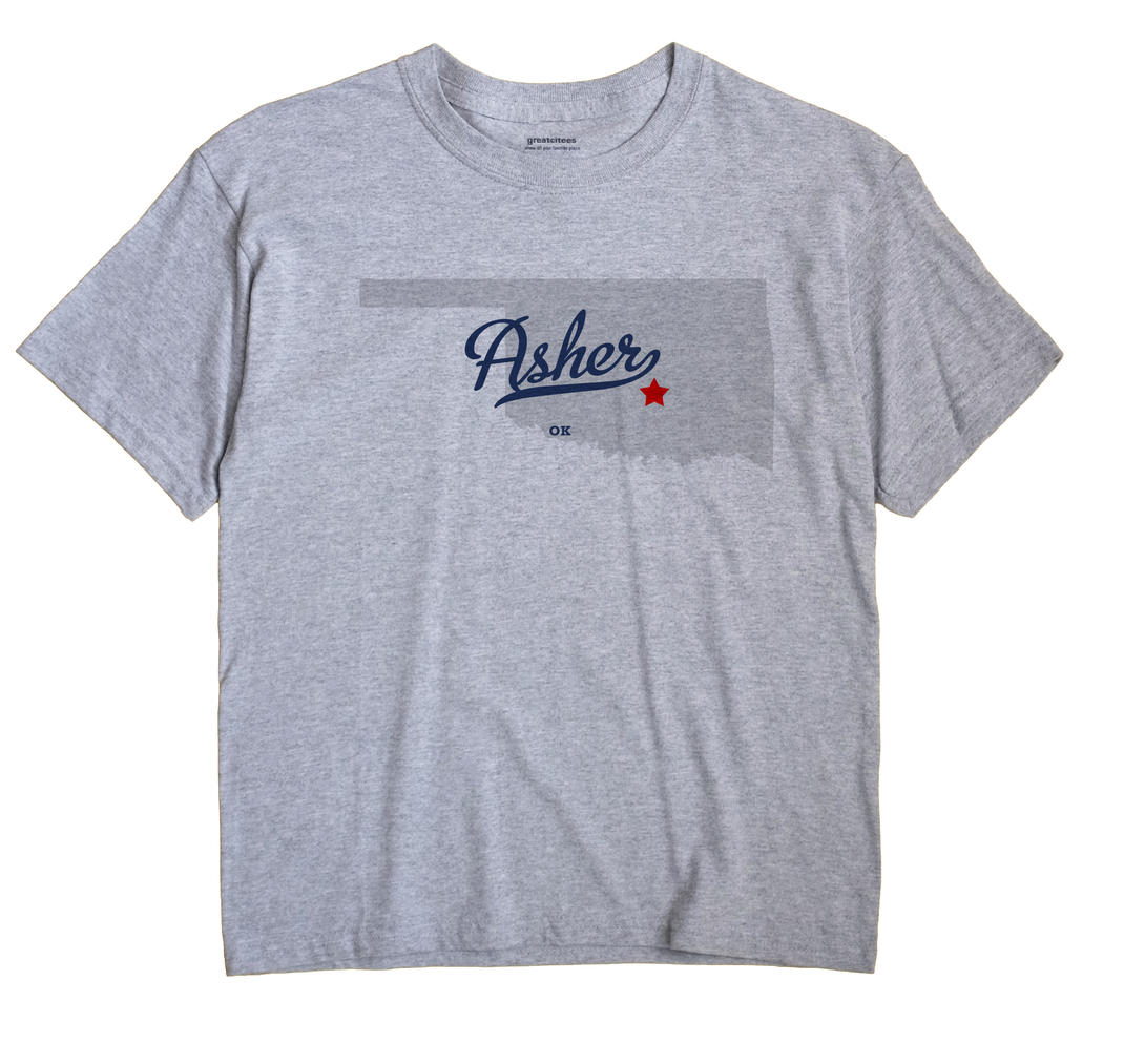 Asher, Oklahoma OK Souvenir Shirt