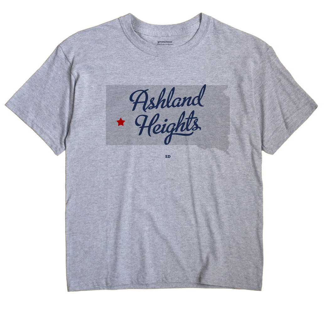 Ashland Heights, South Dakota SD Souvenir Shirt