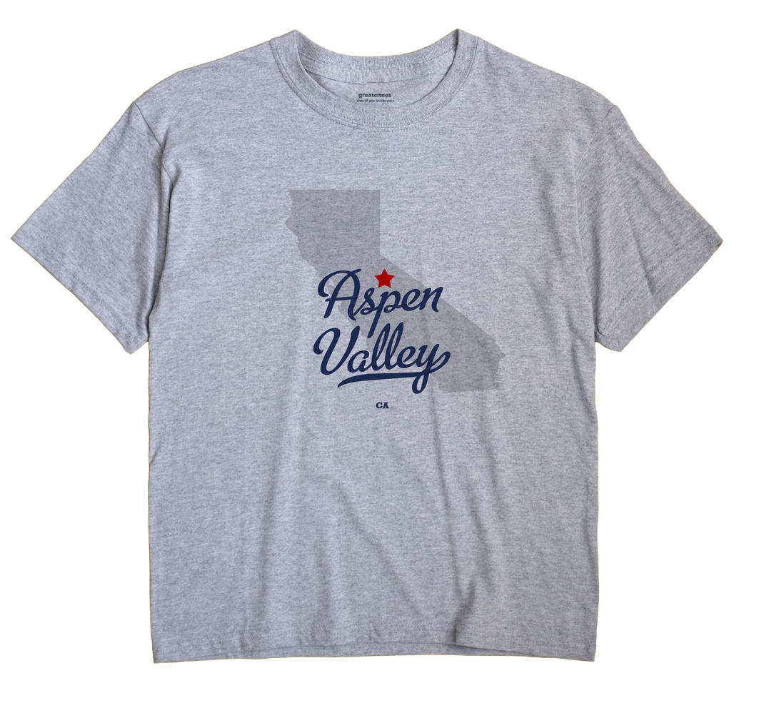 Aspen Valley, California CA Souvenir Shirt