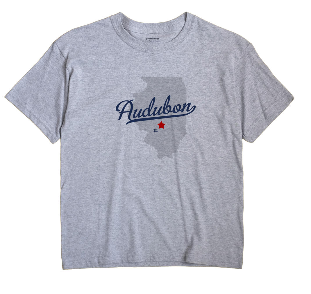Audubon, Illinois IL Souvenir Shirt