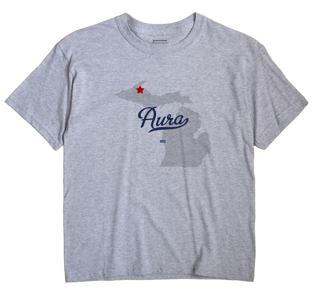 Aura, Michigan MI Souvenir Shirt