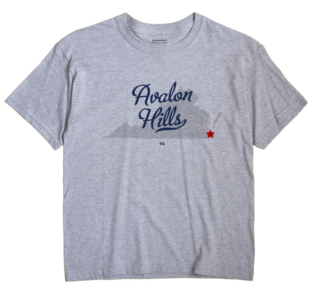 Avalon Hills, Virginia VA Souvenir Shirt