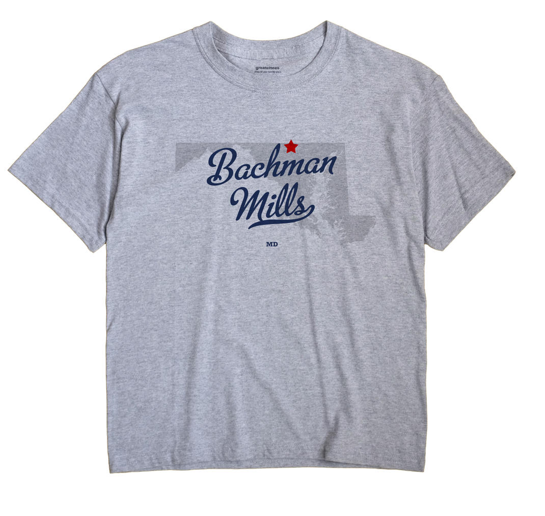 Bachman Mills, Maryland MD Souvenir Shirt