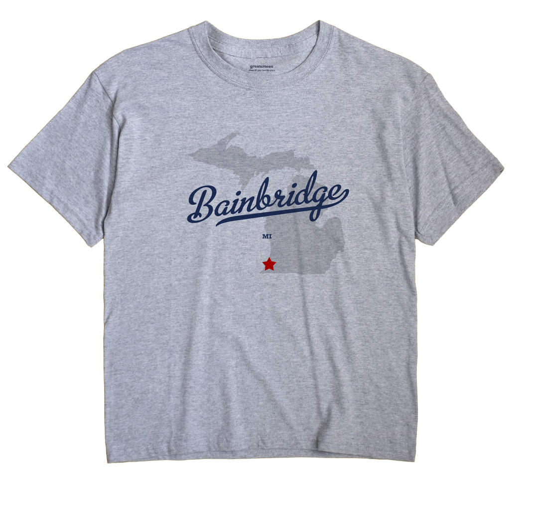 Bainbridge, Michigan MI Souvenir Shirt