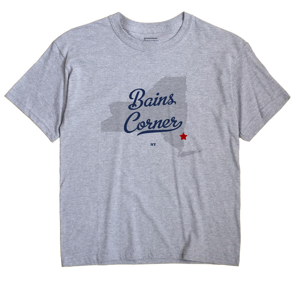 Bains Corner, New York NY Souvenir Shirt