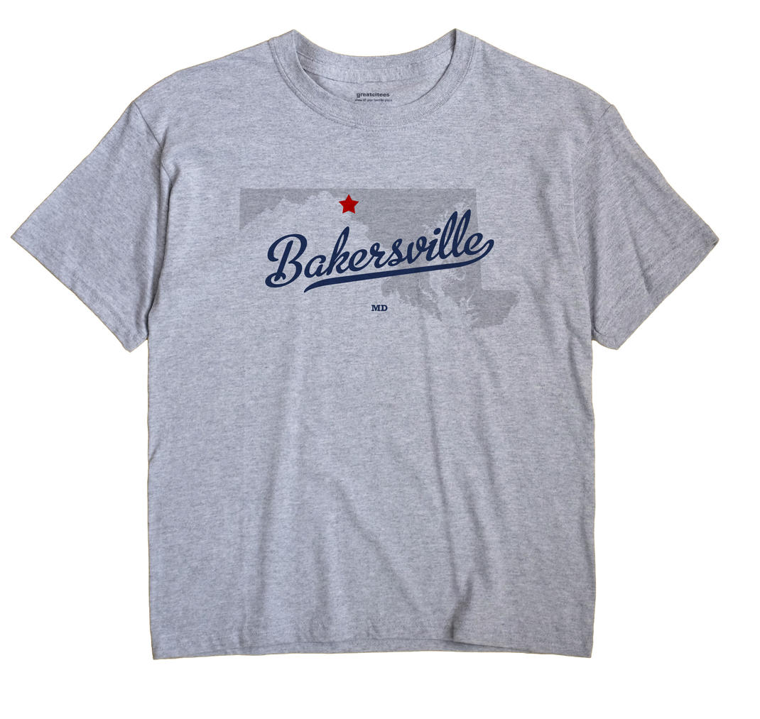 Bakersville, Maryland MD Souvenir Shirt