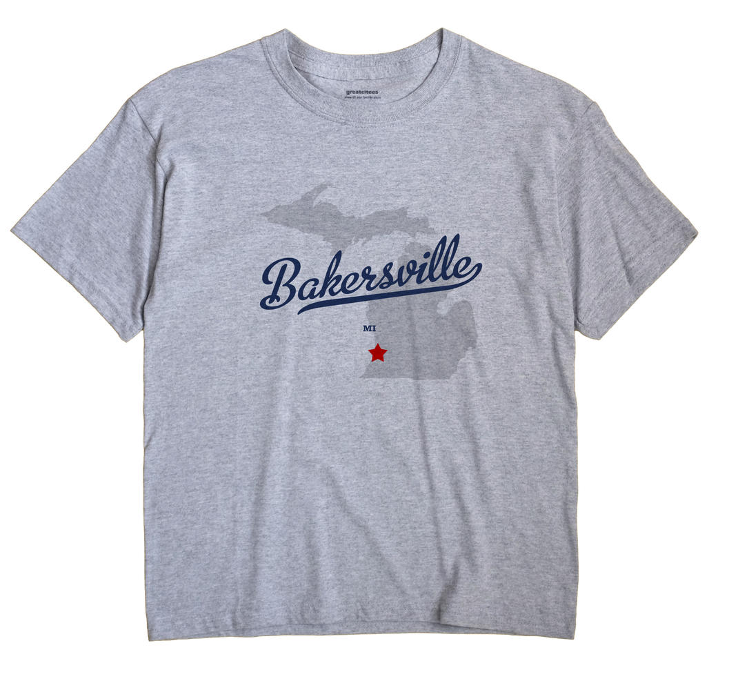 Bakersville, Michigan MI Souvenir Shirt